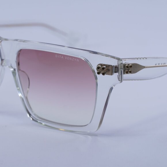 Dita VENZYN DTS720-A-02 Sunglasses Crystal Square Frame, Mars Cloud Lenses - Picture 2 of 12